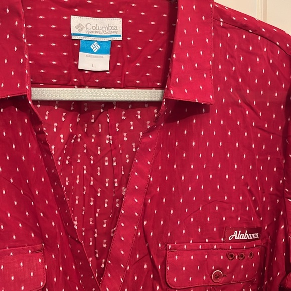 NWT Columbia Alabama button down size L - Picture 2 of 5
